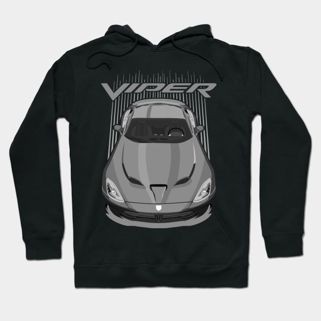 Viper SRT-grey Hoodie by V8social